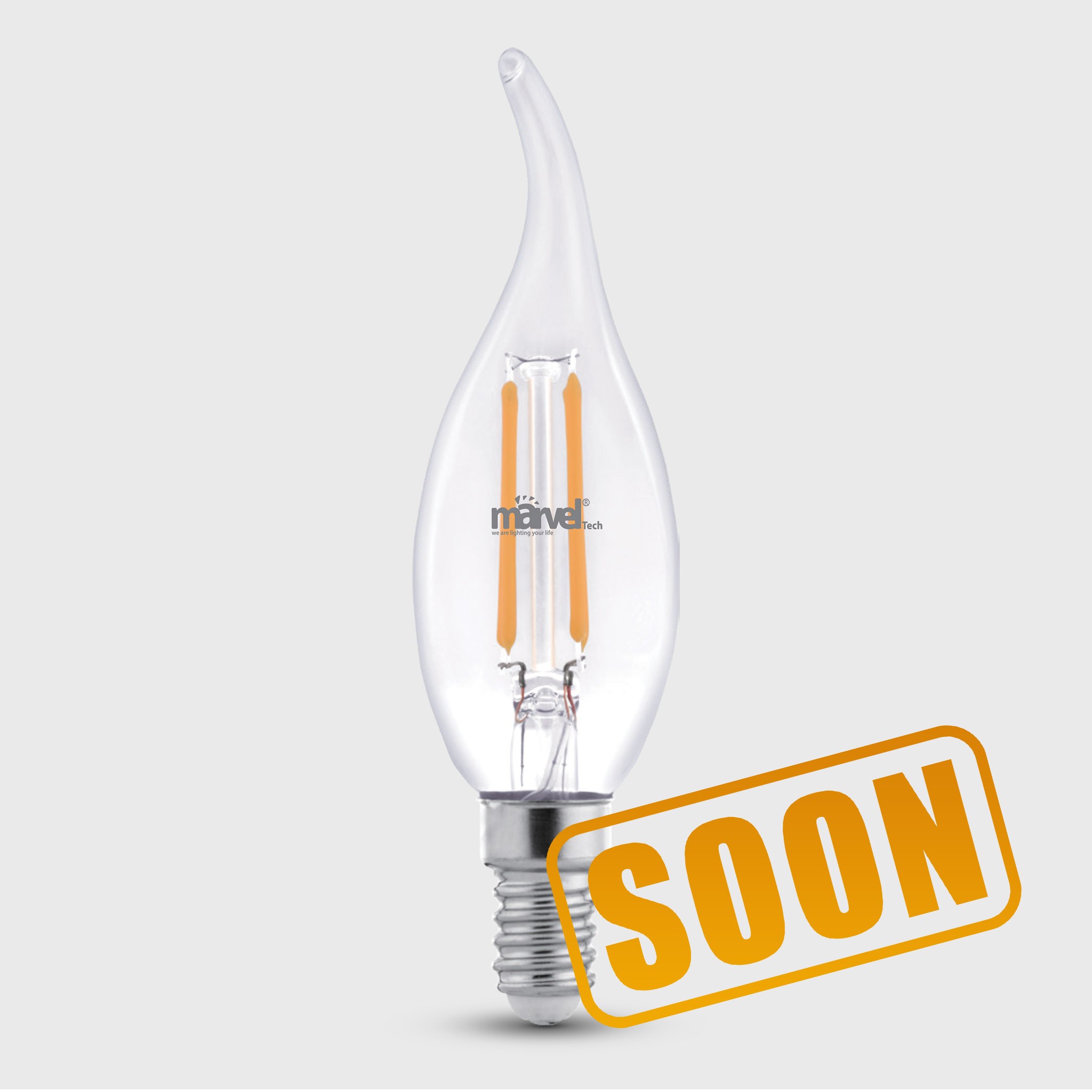 MS-22303 Filament Candle Light Clear 4W DL